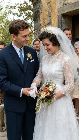 Braut im Hochzeitskleid